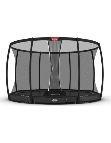 Batutas BERG Champion InGround 430 Grey + apsauginis tinklas DLX XL