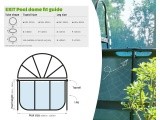 EXIT Pool dome ø300cm