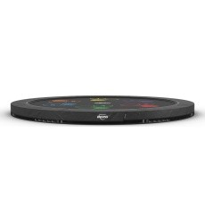 Batutas BERG Sports Elite InGround 430 cm, pilkas, Levels
