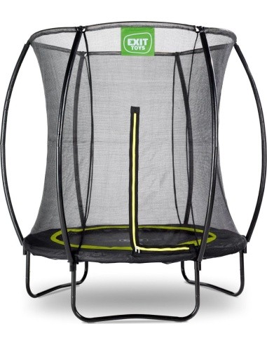 EXIT Silhouette trampoline ø183cm - black Outdoor Round Coil spring Above ground trampoline