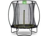 EXIT Silhouette trampoline ø183cm - black Outdoor Round Coil spring Above ground trampoline