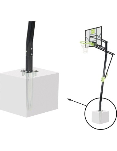 EXIT Galaxy Inground Basket In-ground Rectangular Polycarbonate (PC)