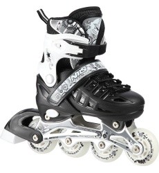 NH10905 4in1 INLINE/ICE-SKATES NILS EXTREME - Black