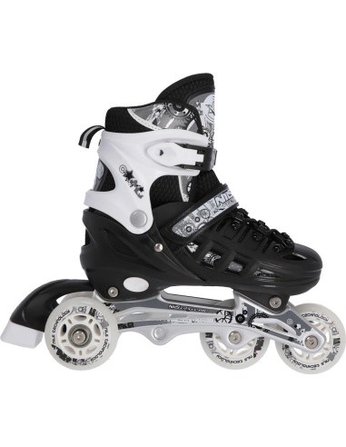 Riedučiai ir pačiūžos 4 viename NILS EXTREME NH10905 - Juoda