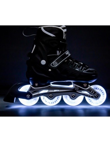 NH10905 4in1 INLINE/ICE-SKATES NILS EXTREME - Black