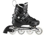 Riedučiai ir pačiūžos 4 viename NILS EXTREME NH10905 - Juoda