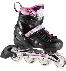 NH10905 4in1 INLINE/ICE-SKATES NILS EXTREME - Pink