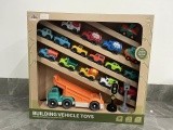 MEGA Set of Coloured Cars with Lorry