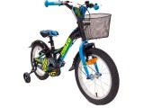 4KIDS Blaze 16" dydis 10" (25.5 cm) (aliuminis, juodos)