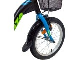 4KIDS Blaze 16" dydis 10" (25.5 cm) (aliuminis, juodos)