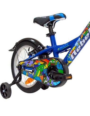 4KIDS Rebel 16" dydis 10" (25.5 cm) (aliuminis, mėlyna)