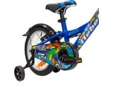4KIDS Rebel 16" bike, size 10" (25.5 cm), aluminium, blue