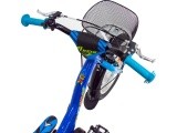 4KIDS Rebel 16" bike, size 10" (25.5 cm), aluminium, blue
