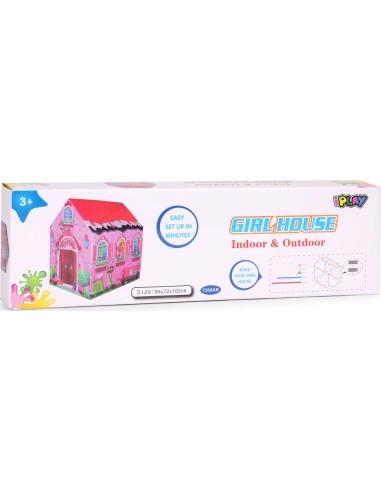 Žaidimų palapinė vaikams IPLAY Girl House