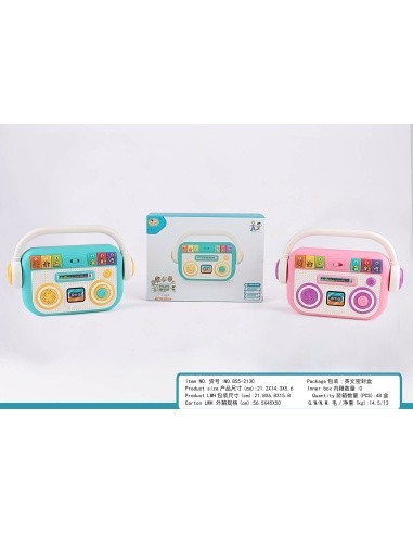 Radio for the youngest with lights and sounds