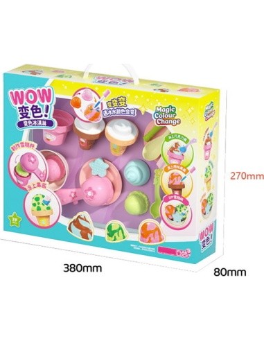 Ice Cream Making Set Changing Colours