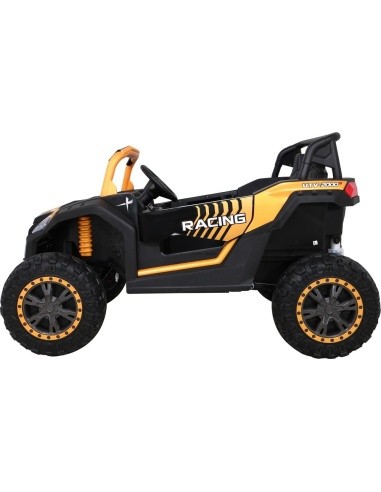 Elektromobilis Buggy ATV Racing 4x4, auksinis