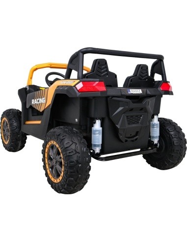 Elektromobilis Buggy ATV Racing 4x4, auksinis