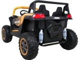 Elektromobilis Buggy ATV Racing 4x4, auksinis
