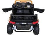 Elektromobilis Buggy ATV Racing 4x4, auksinis