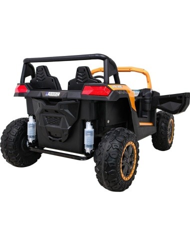Elektromobilis Buggy ATV Racing 4x4, auksinis
