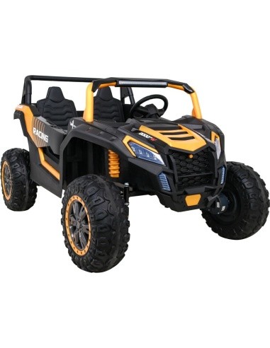 Elektromobilis Buggy ATV Racing 4x4, auksinis