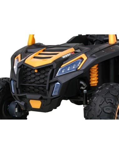 Elektromobilis Buggy ATV Racing 4x4, auksinis