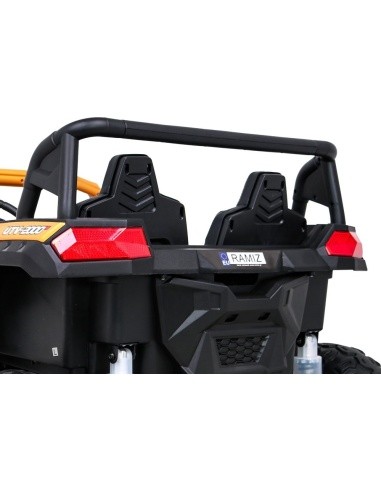 Elektromobilis Buggy ATV Racing 4x4, auksinis