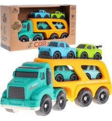 Vilkikas + lengvieji automobiliai BIOplastik Geltonas