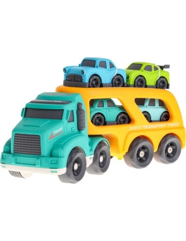 Vilkikas + lengvieji automobiliai BIOplastik Geltonas