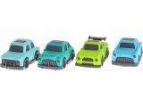 Tow truck + Cars BIOplastik Yellow