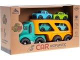 Vilkikas + lengvieji automobiliai BIOplastik Geltonas