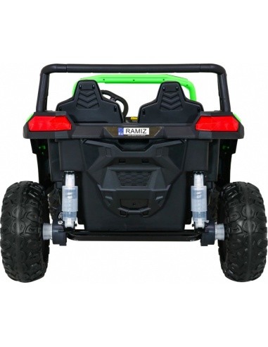 Elektromobilis Buggy ATV Racing 4x4, žalias