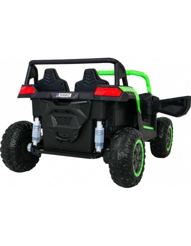 Elektromobilis Buggy ATV Racing 4x4, žalias