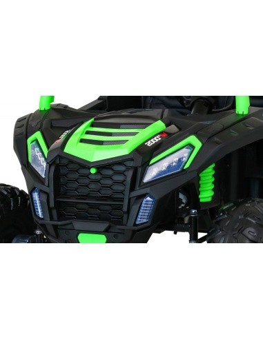 Elektromobilis Buggy ATV Racing 4x4, žalias