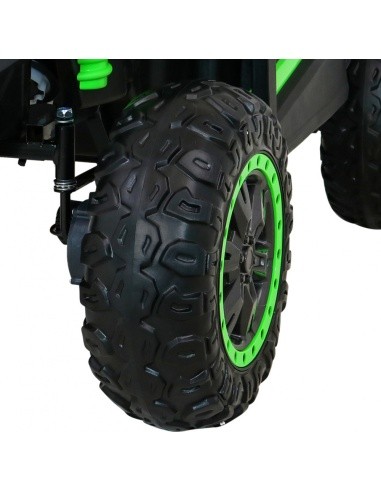 Elektromobilis Buggy ATV Racing 4x4, žalias
