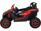 Elektromobilis bagis ATV Racing 4x4, raudonas