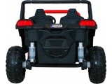 Elektromobilis bagis ATV Racing 4x4, raudonas
