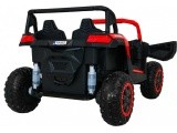Elektromobilis bagis ATV Racing 4x4, raudonas