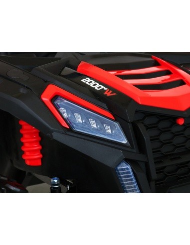 Vehicle Buggy ATV Racing 4x4 Red