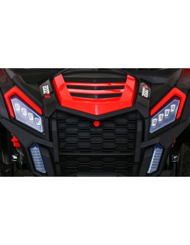Vehicle Buggy ATV Racing 4x4 Red