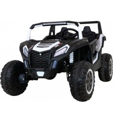 Vehicle Buggy ATV Racing 4x4 White