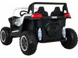 Elektromobilis Buggy ATV Racing 4x4 baltas