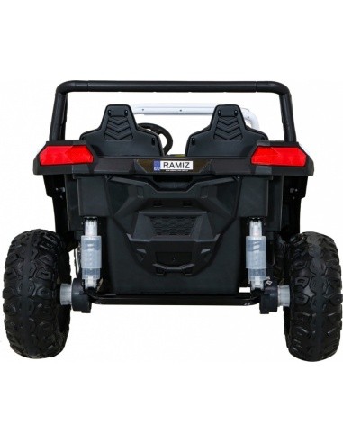 Vehicle Buggy ATV Racing 4x4 White