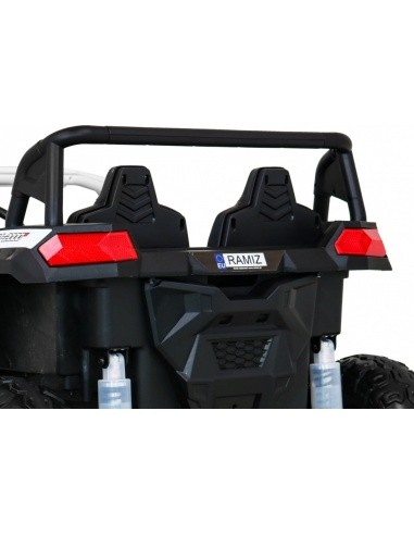 Vehicle Buggy ATV Racing 4x4 White
