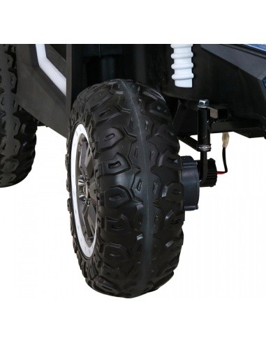 Vehicle Buggy ATV Racing 4x4 White