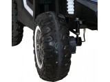 Elektromobilis Buggy ATV Racing 4x4 baltas