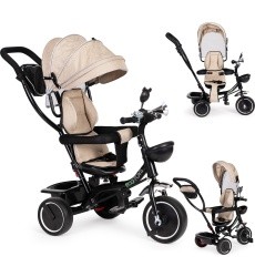 Tricycle tricycle swivel seat Beige ECOTOYS