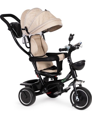 Tricycle tricycle swivel seat Beige ECOTOYS