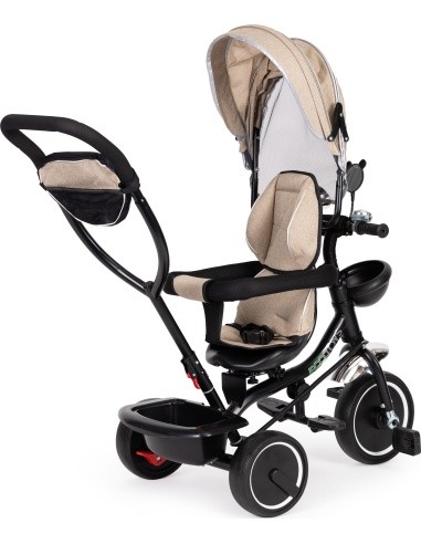 Tricycle tricycle swivel seat Beige ECOTOYS